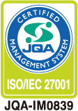 ISO/IEC27001｜JQA-IM0839